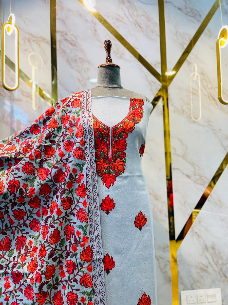 Kashmiri 🥶 winter pure suit (💯%handmade