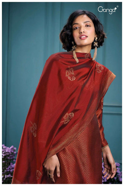 Premium ganga brand silk suit