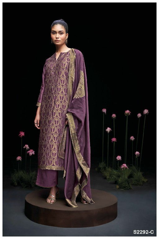 Premium ganga brand silk suit