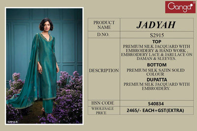 Premium ganga brand silk suit