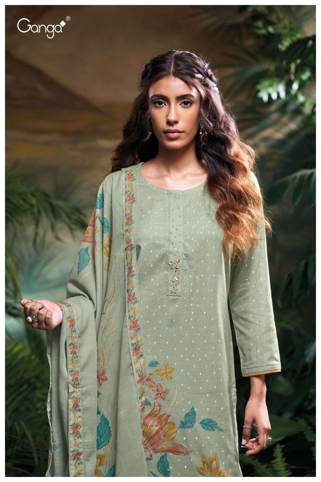Premium ganga brand Cotton suit