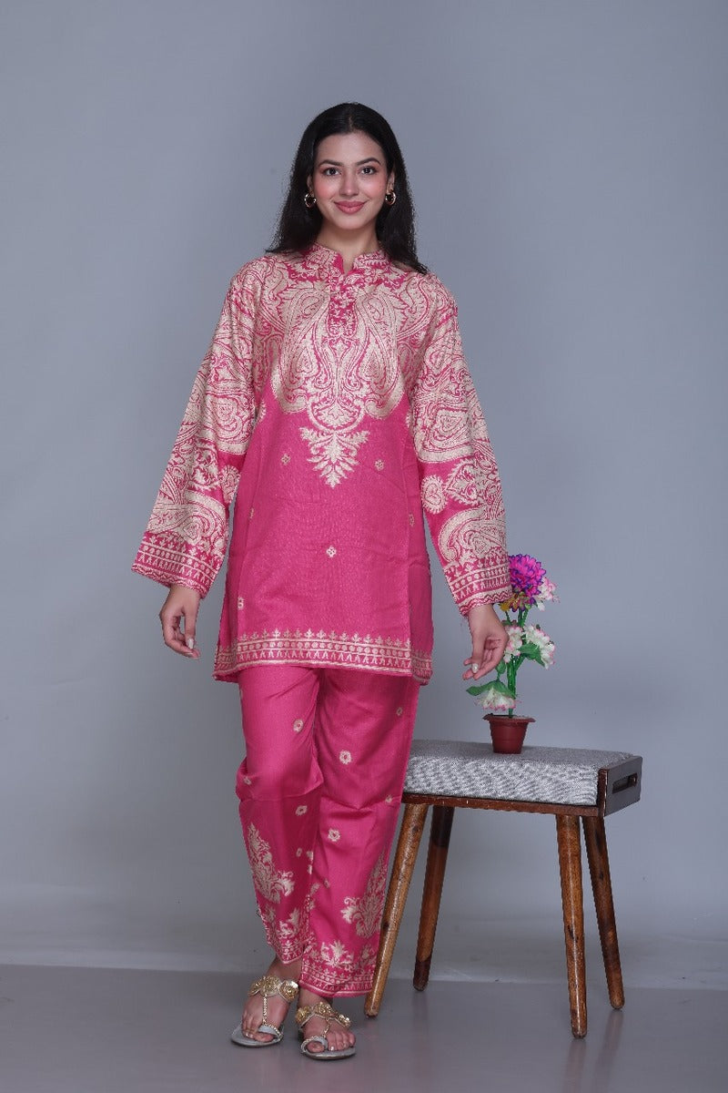 Premium Winter kani weav Cord Set❣️