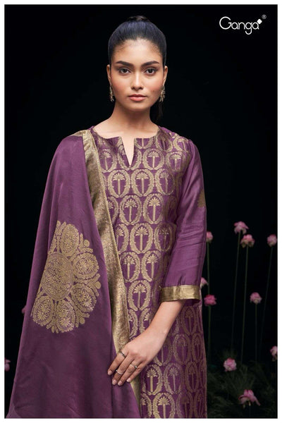Premium ganga brand silk suit