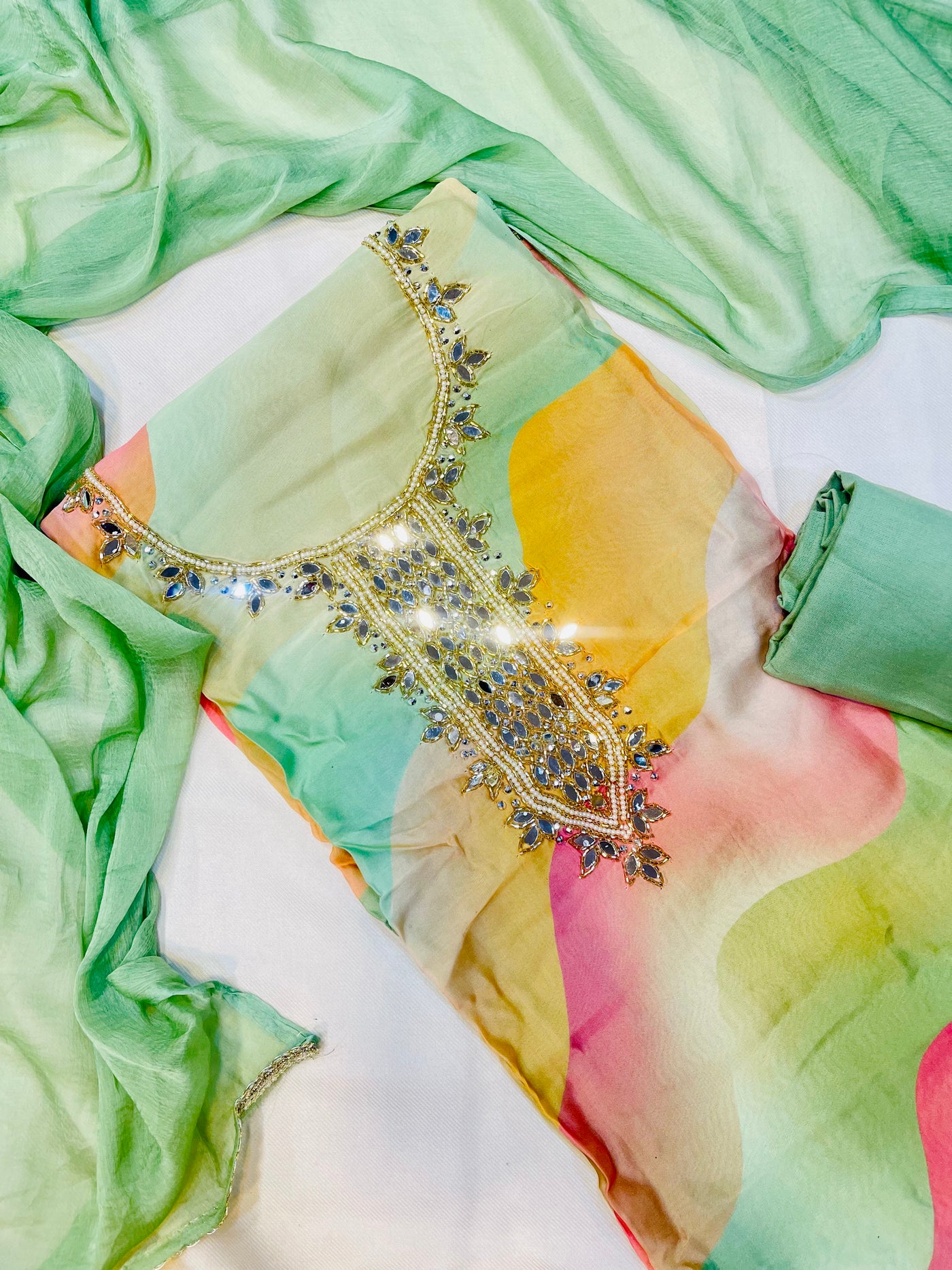 Kashmiri boutique style suit