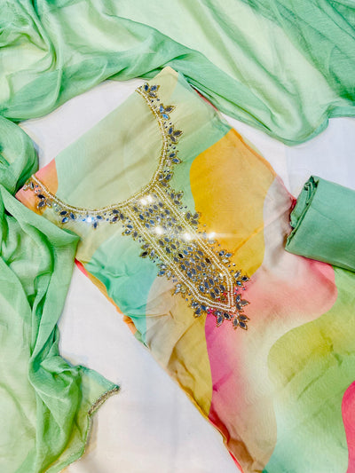 Kashmiri boutique style suit