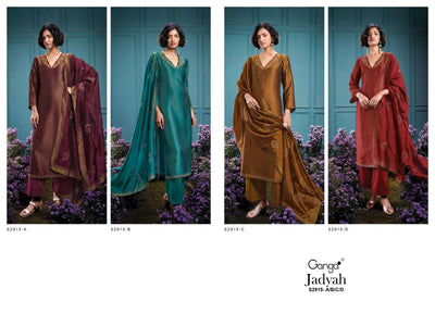 Premium ganga brand silk suit