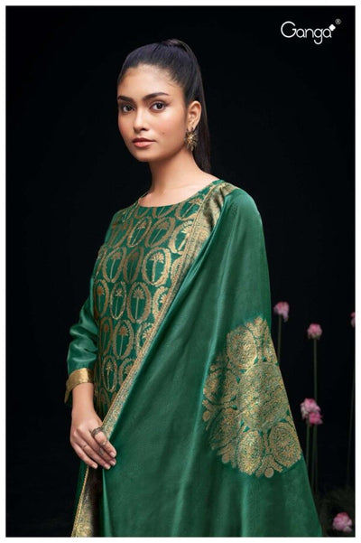 Premium ganga brand silk suit