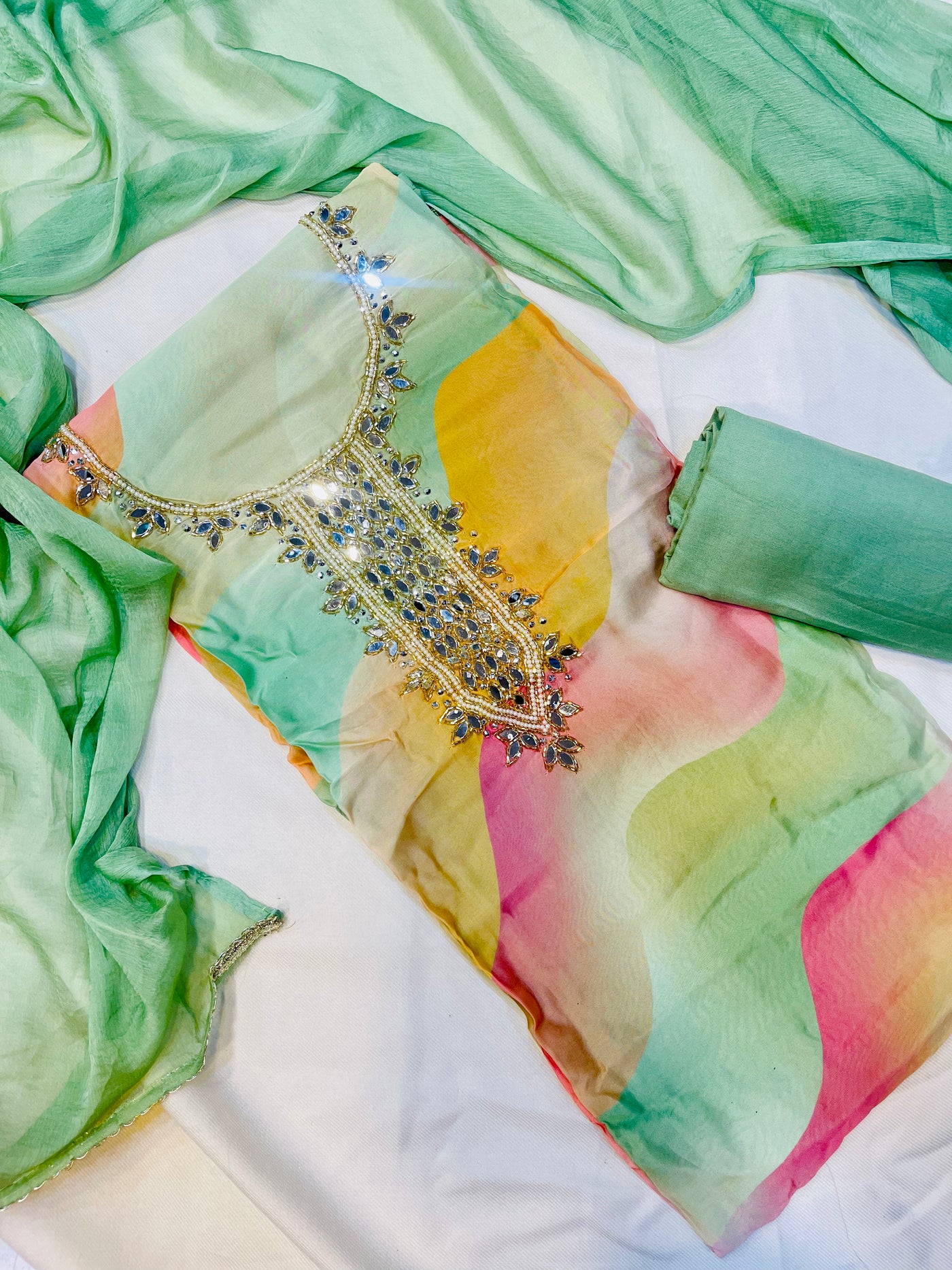 Kashmiri boutique style suit