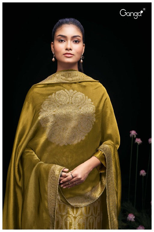 Premium ganga brand silk suit