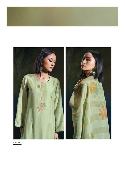 Premium ganga brand silk suit