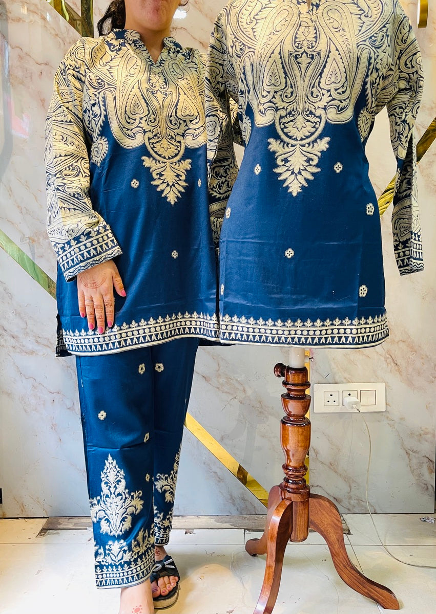 Premium winter 🥶 kani weav cord set