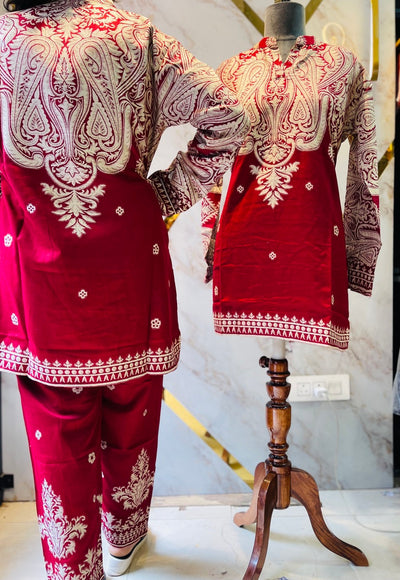 Premium winter 🥶 kani weav cord set