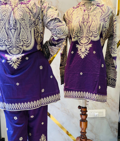 Premium winter 🥶 kani weav cord set