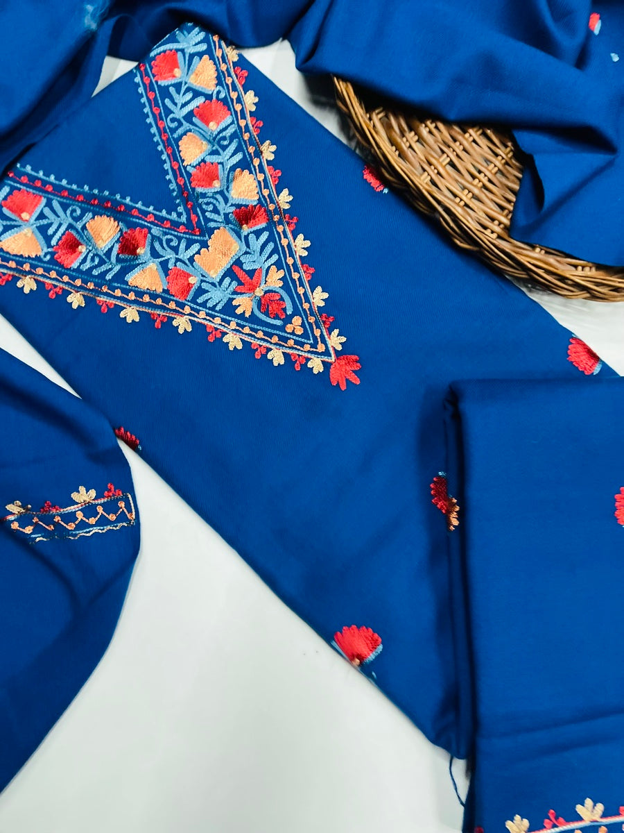 Kashmiri 🥶 winter pure suit (💯%handmade )