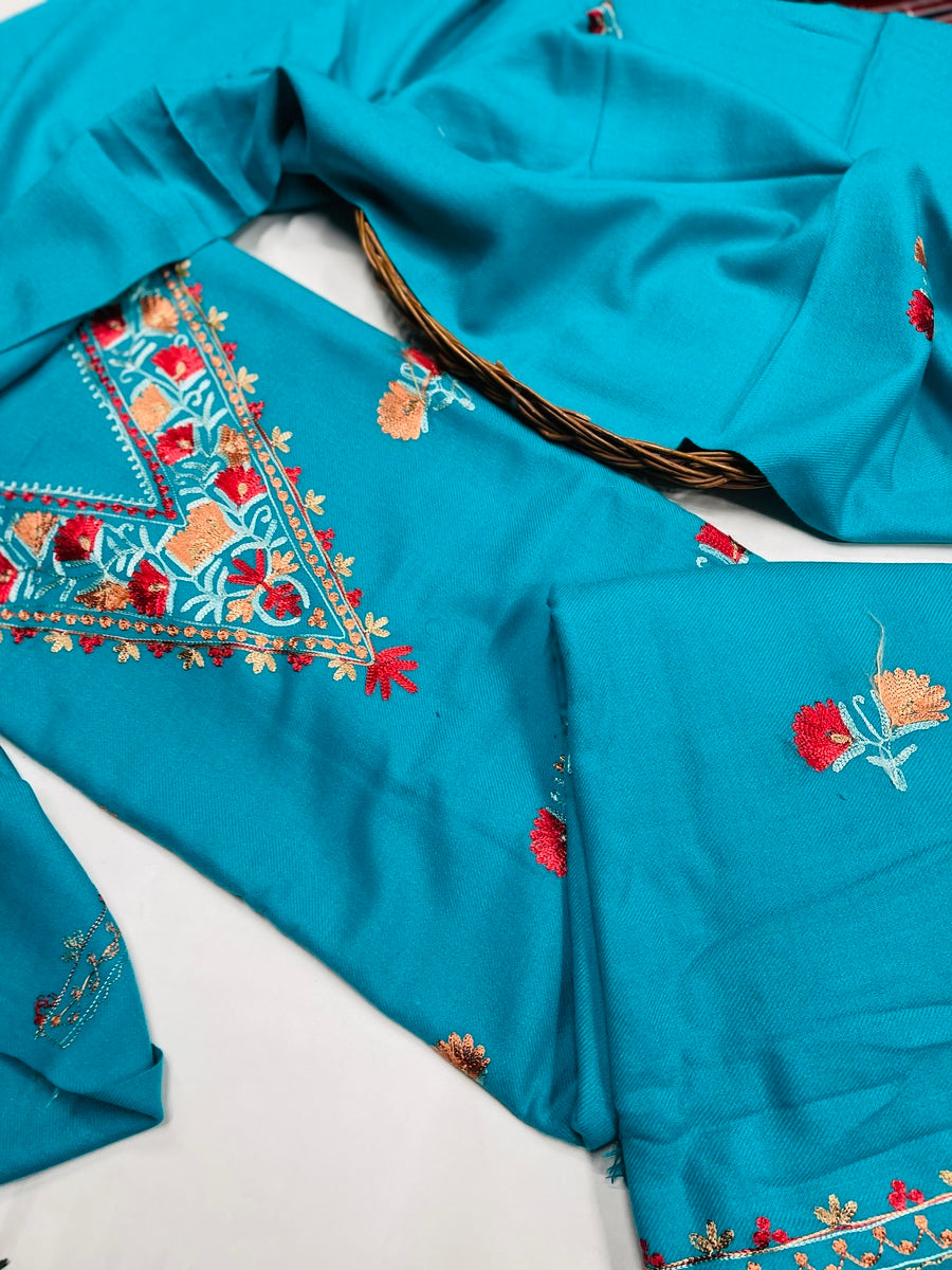 Kashmiri 🥶 winter pure suit (💯%handmade )
