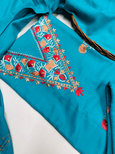 Kashmiri 🥶 winter pure suit (💯%handmade )