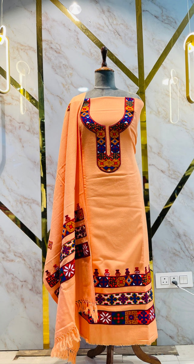 Pure winter 🥶 kinnauri temple 🛕 (hand made ) suit