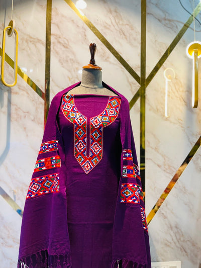 Pure winter 🥶 kinnauri temple 🛕 (hand made ) suit