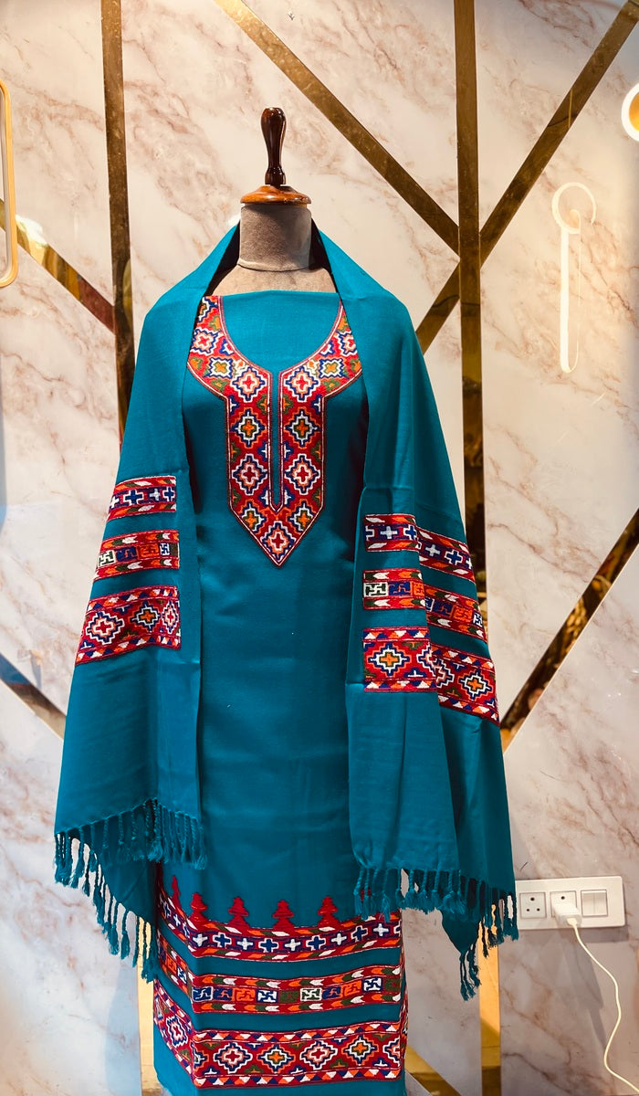 Pure winter 🥶 kinnauri temple 🛕 (hand made ) suit