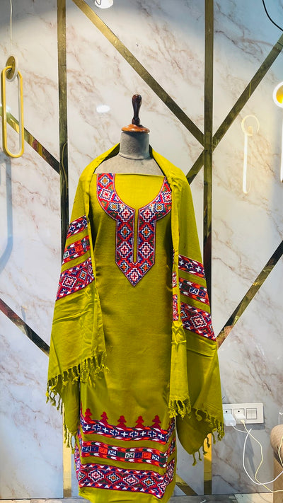 Pure winter 🥶 kinnauri temple 🛕 (hand made ) suit