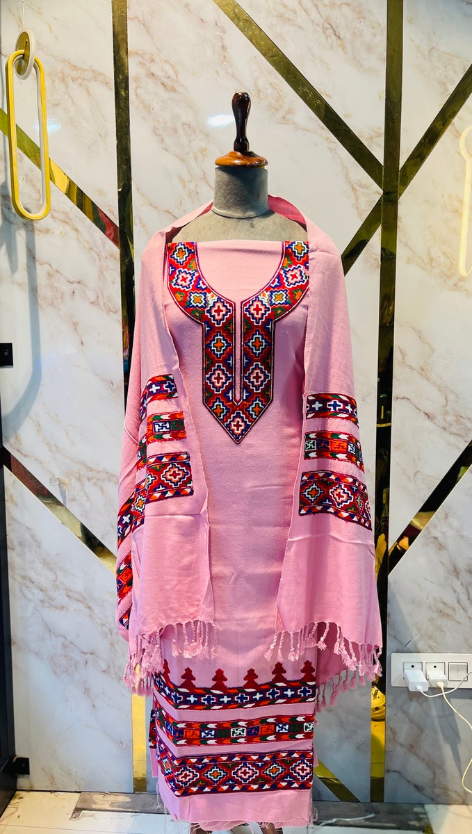 Pure winter 🥶 kinnauri temple 🛕 (hand made ) suit