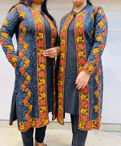 Beautiful Kashmiri winter 🥶 Ready made jacket suit