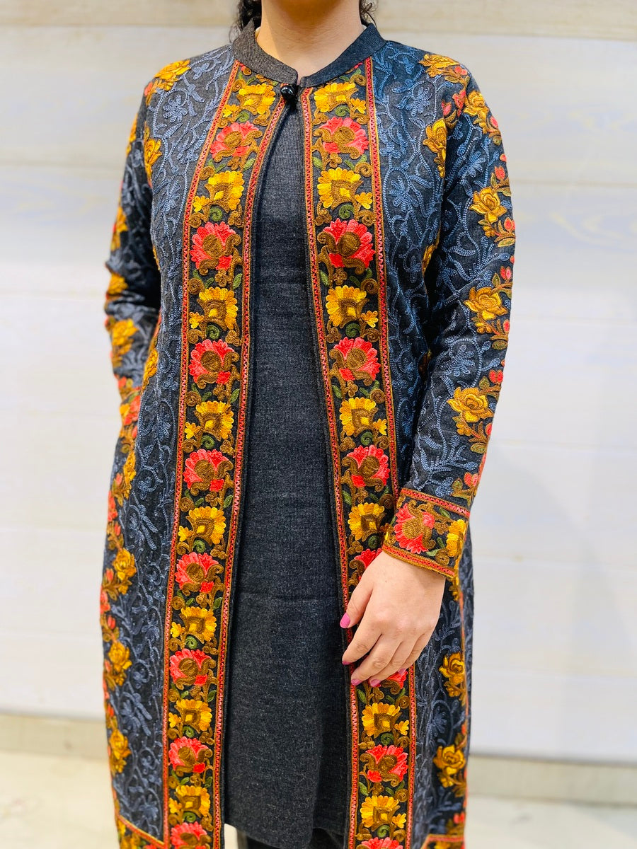 Beautiful Kashmiri winter 🥶 Ready made jacket suit