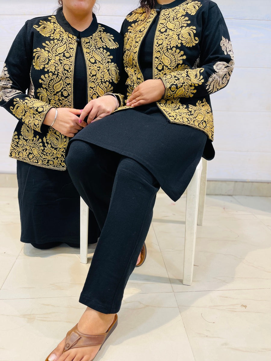 Beautiful Kashmiri winter 🥶 Ready made jacket suit