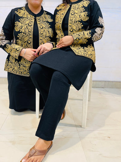 Beautiful Kashmiri winter 🥶 Ready made jacket suit