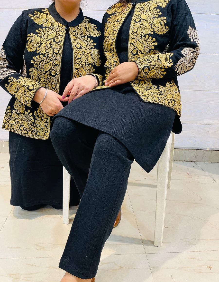 Beautiful Kashmiri winter 🥶 Ready made jacket suit