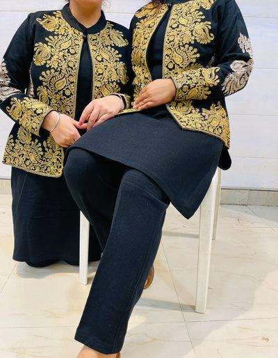 Beautiful Kashmiri winter 🥶 Ready made jacket suit