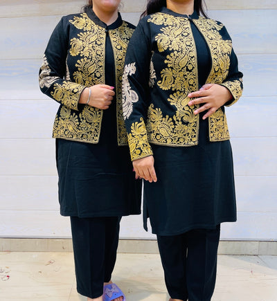 Beautiful Kashmiri winter 🥶 Ready made jacket suit