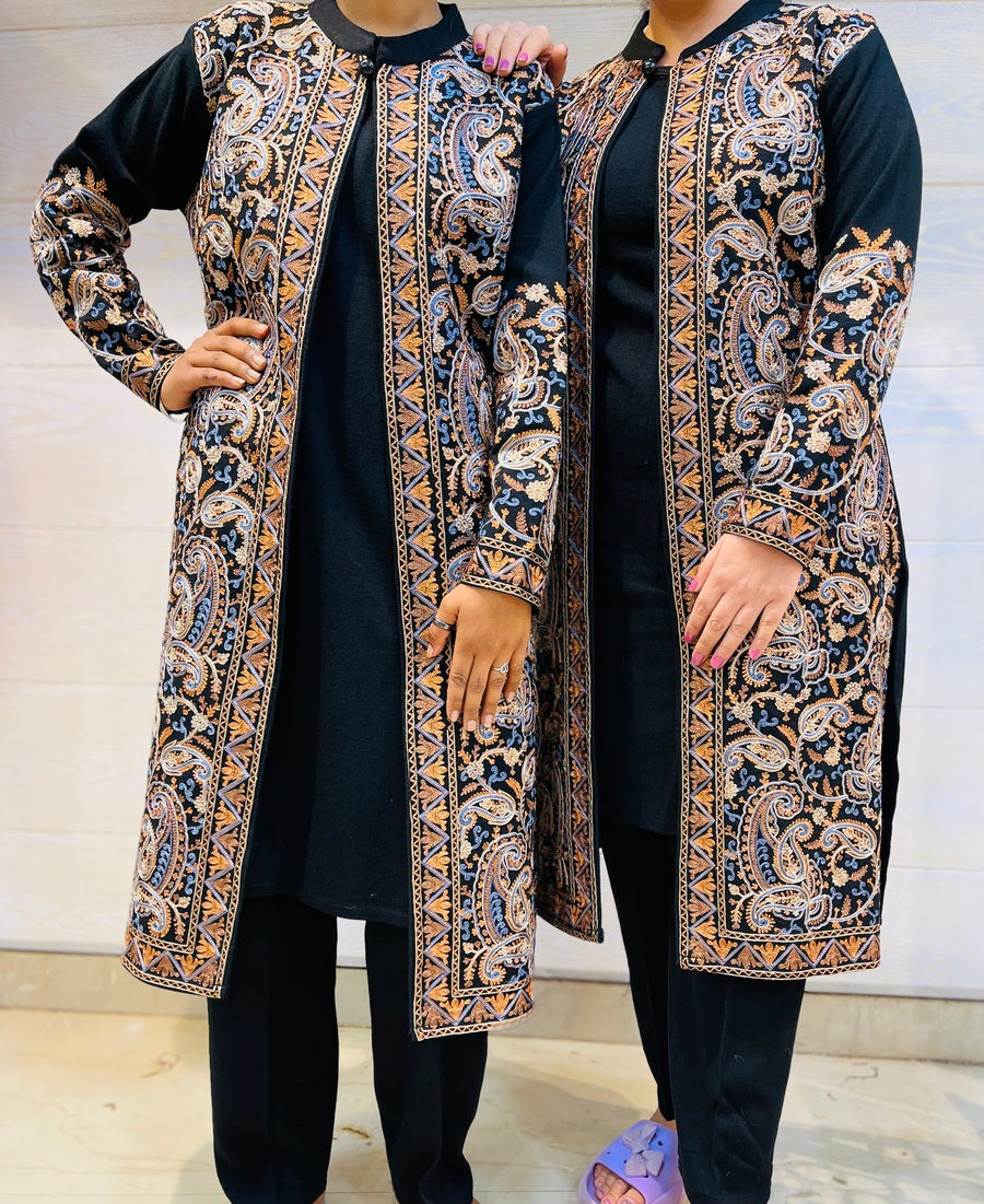 Beautiful Kashmiri winter 🥶 Ready made jacket suit