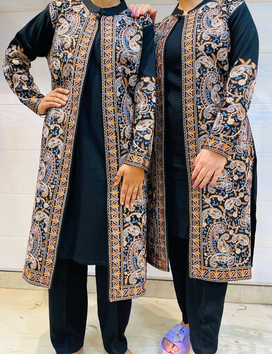 Beautiful Kashmiri winter 🥶 Ready made jacket suit