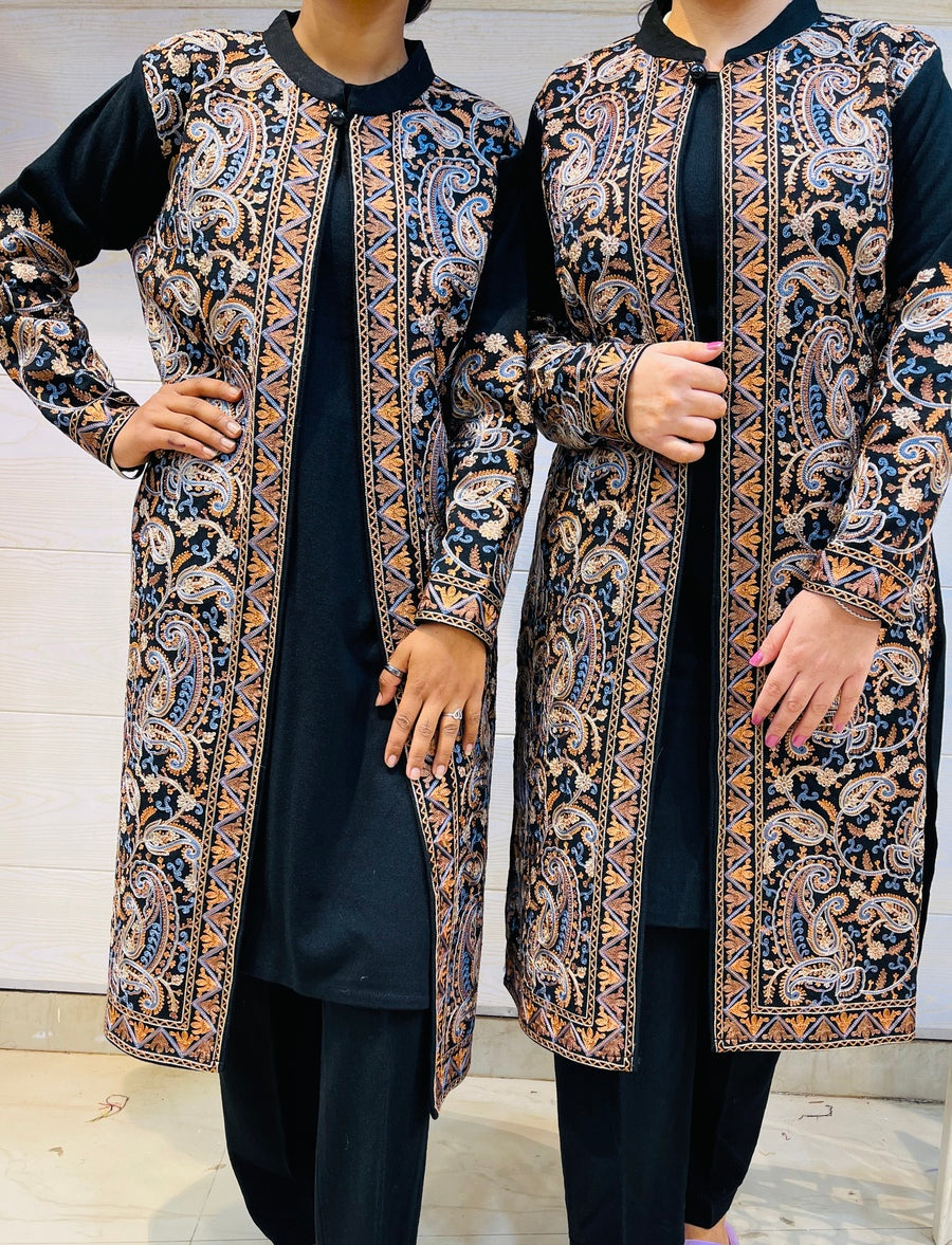 Beautiful Kashmiri winter 🥶 Ready made jacket suit