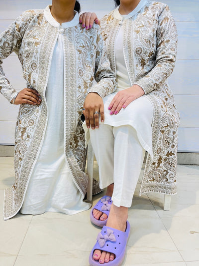 Beautiful Kashmiri winter 🥶 Ready made jacket suit