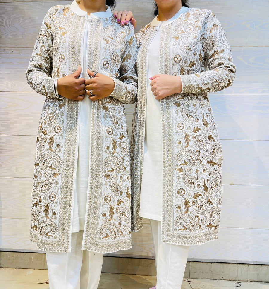 Beautiful Kashmiri winter 🥶 Ready made jacket suit