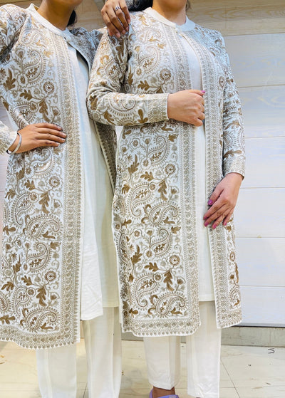 Beautiful Kashmiri winter 🥶 Ready made jacket suit