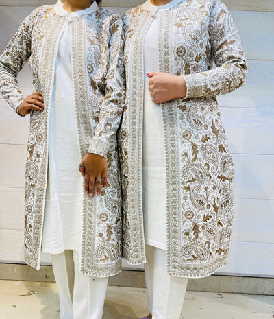 Beautiful Kashmiri winter 🥶 Ready made jacket suit