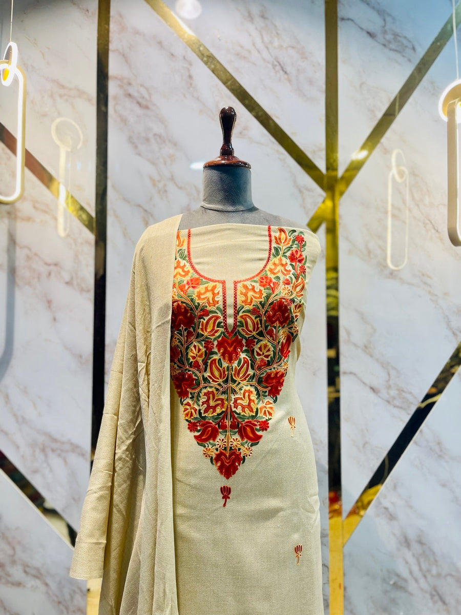 Premium Kashmiri (shirt & stole No Exchange )