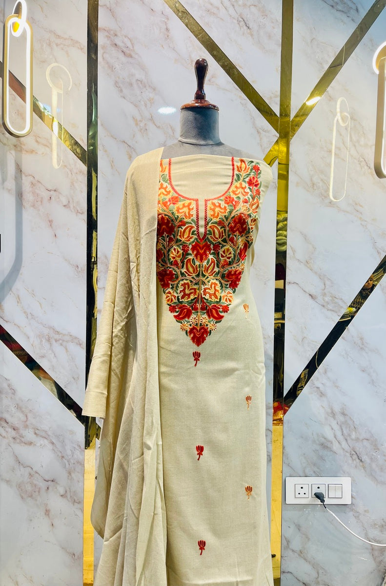 Premium Kashmiri (shirt & stole No Exchange )