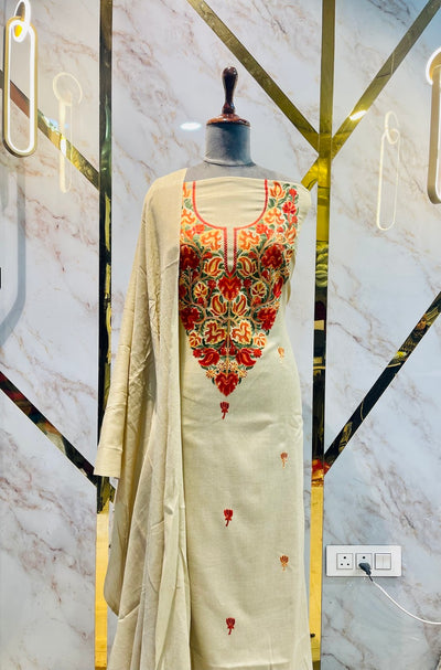 Premium Kashmiri (shirt & stole No Exchange )