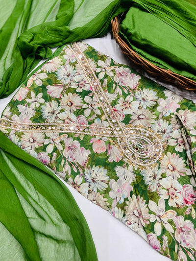 Party wear maslin suit❤