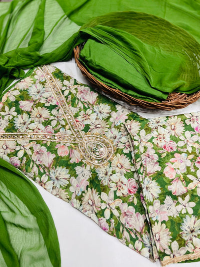 Party wear maslin suit❤