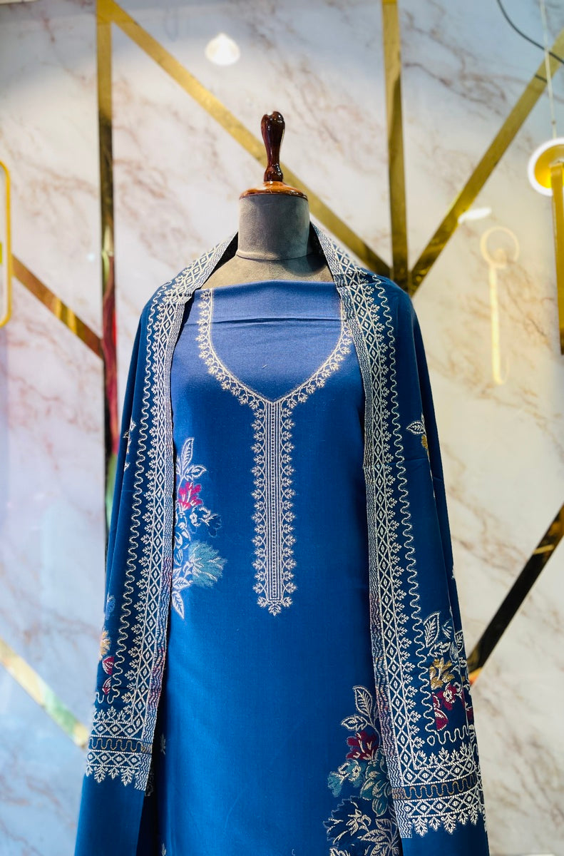 Premium kani Wollen Party Suits (100% Handmade)