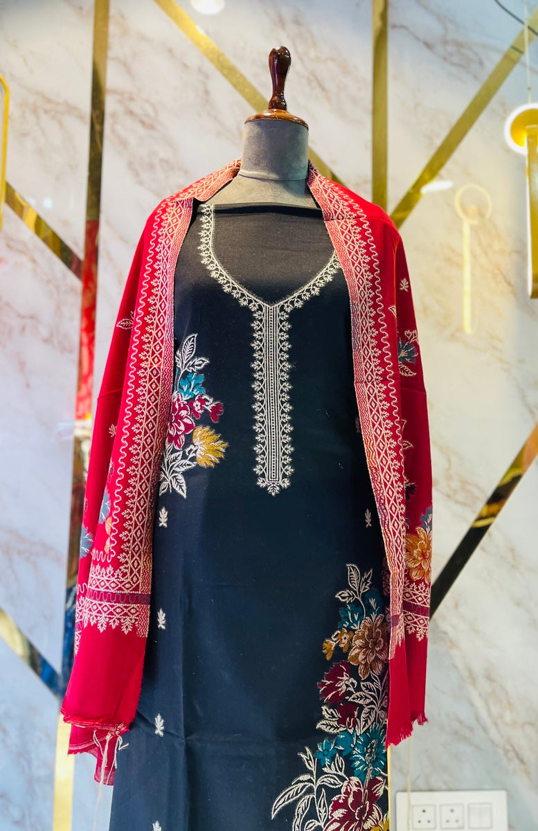 Premium kani Wollen Party Suits (100% Handmade)