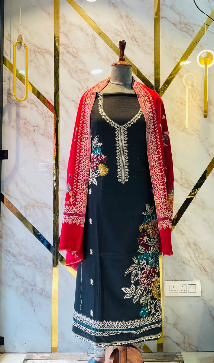 Premium kani Wollen Party Suits (100% Handmade)