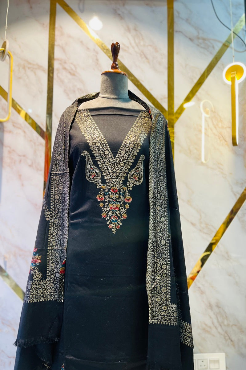 Premium kani Wollen Party Suits (100% Handmade)