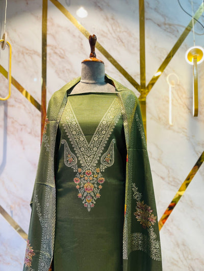 Premium kani Wollen Party Suits (100% Handmade)