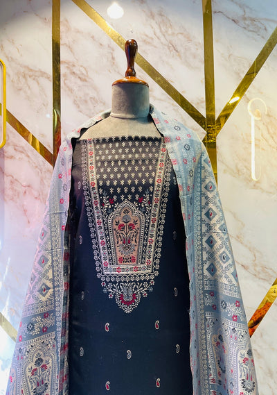 Premium kani Wollen Party Suits (100% Handmade)